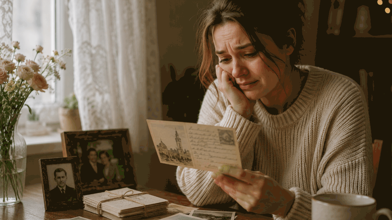 Спустя 18 лет после смерти отца женщина неожида...
