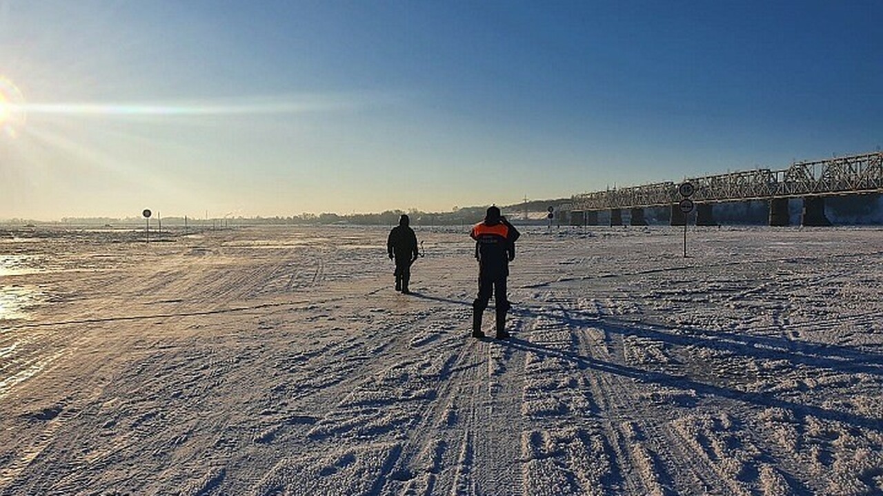 Ледовую переправу Борок—Сарапул закрыли из-за о...