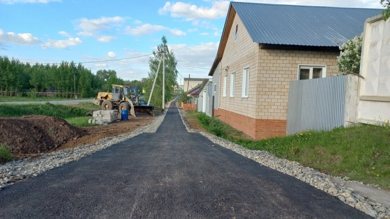 В селе Алнаши завершился масштабный этап работ ...