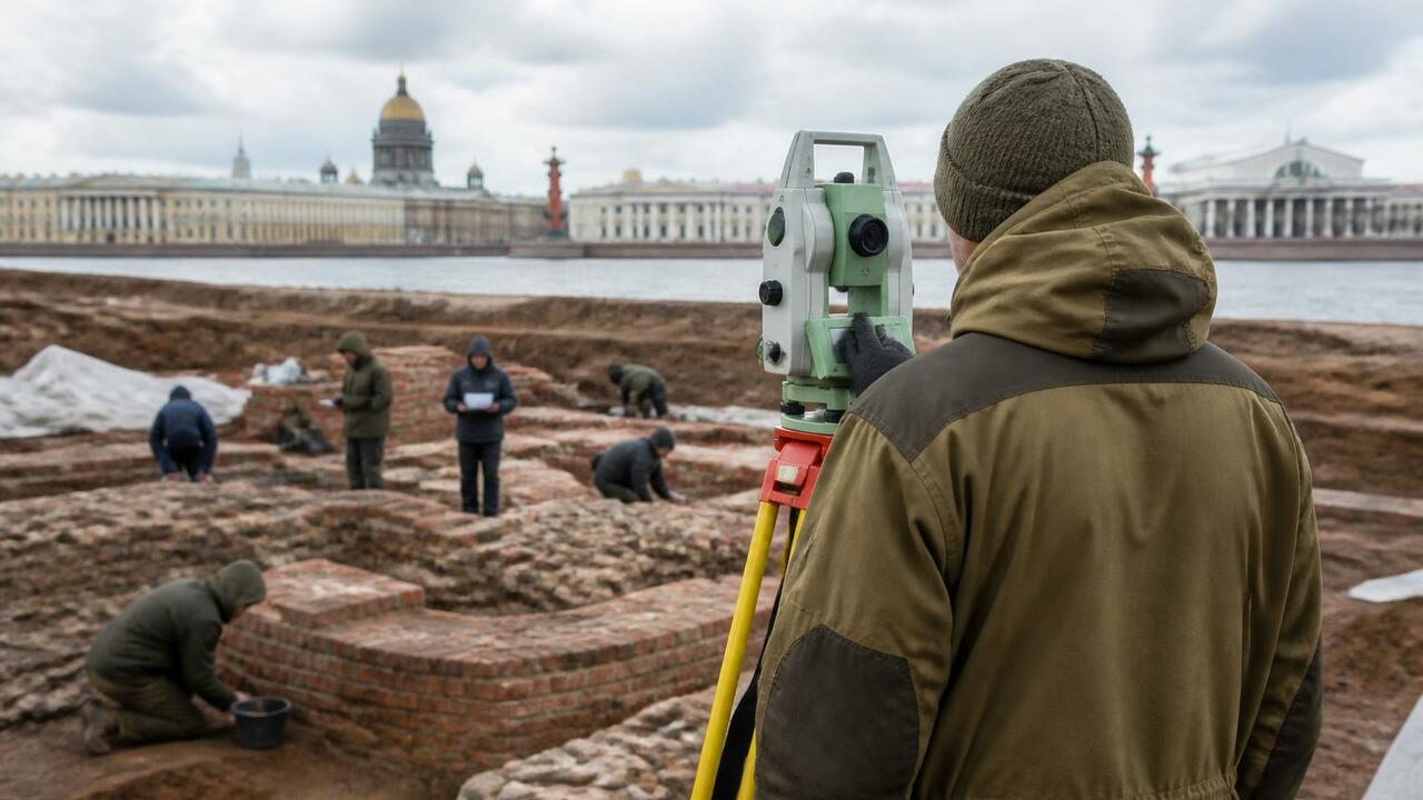 В Санкт-Петербурге археологи из Намибии обучают...