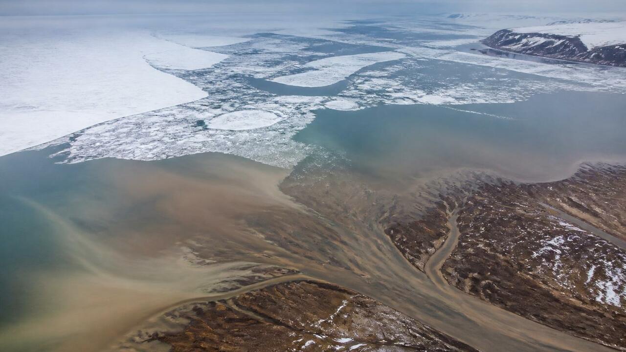 Более 90% речной органики оседает в донных отложениях моря Бофорта Ученые впервые проследили путь углерода в Аркти...
