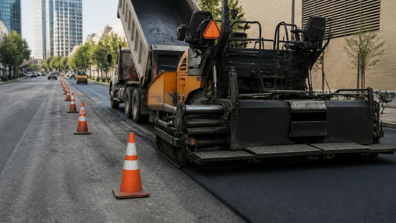 Реконструкция улицы Удмуртской в Ижевске: дорог...