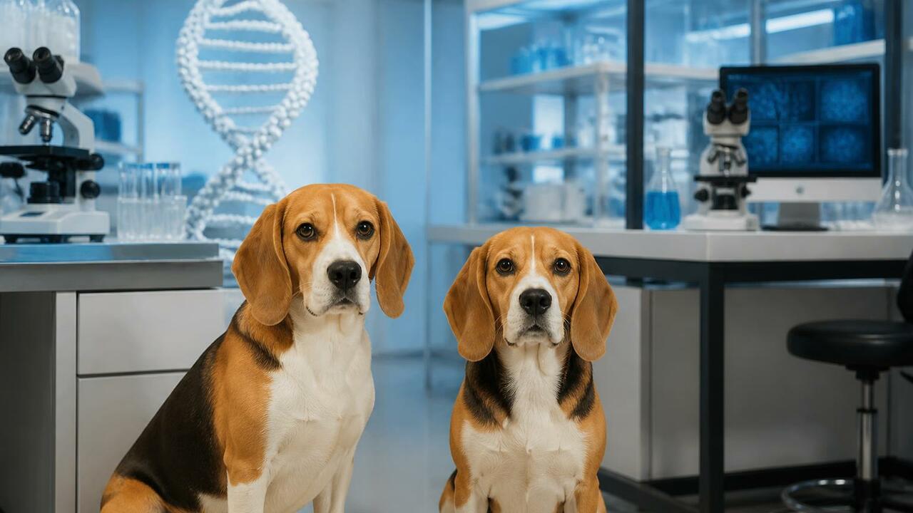 В США генетики вывели собак, которые не вызывают аллергию Американская компания Kindred вывела гипоаллерг...