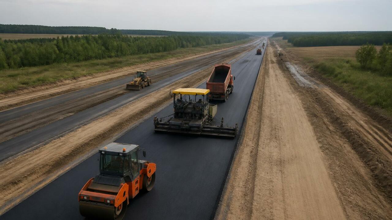 К ноябрю трасса у Можги в Удмуртии станет четырехполосной Врио главы Удмуртии Ольга Абрамова сообщила, чт...