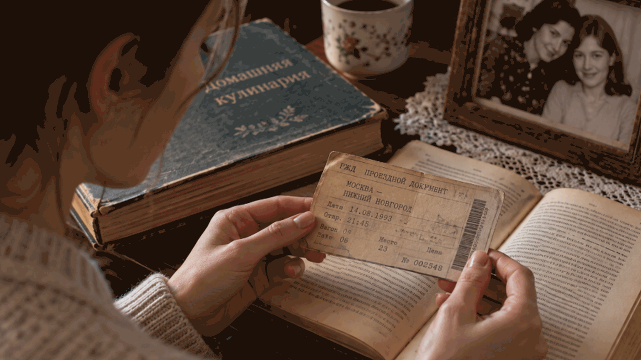 Дочь случайно нашла в старой книге железнодорож...