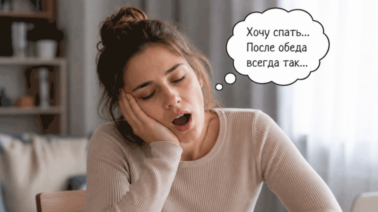 Желание поспать после плотного обеда знакомо мн...