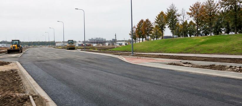 На улице Удмуртской в Ижевске дорогу реконструи...