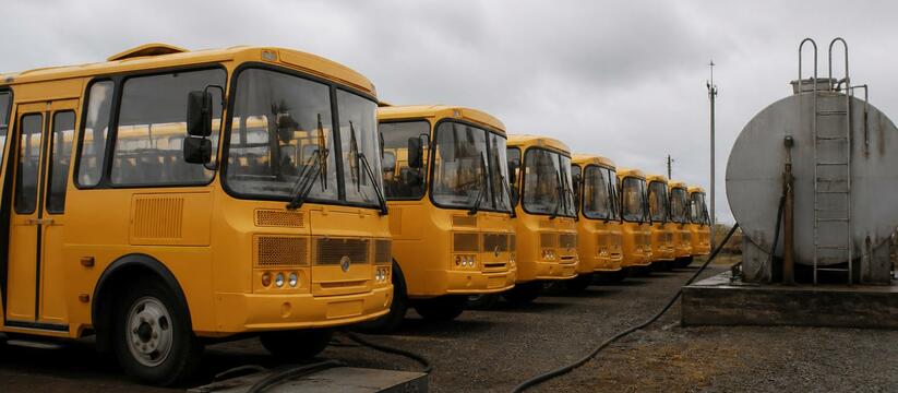 В Удмуртии 95% школьных автобусов заправлены к ...