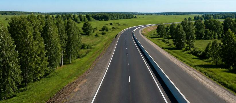 В Удмуртии завершили ремонт 22 км трассы Р-243,...