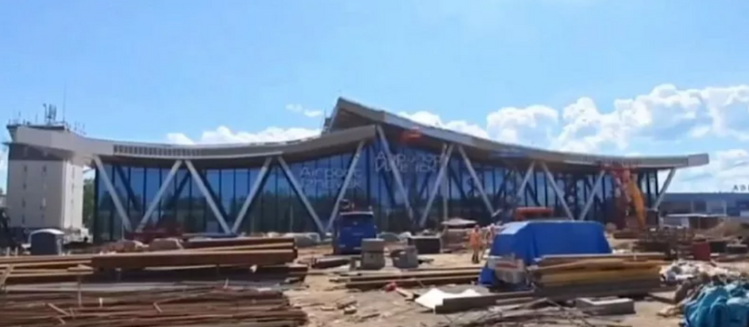 Готовность нового терминала аэропорта Ижевска д...