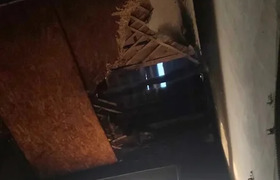 В Воткинске обрушилась крыша многоквартирного дома