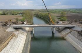 В Увинском районе Удмуртии мост через реку Ува ...