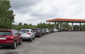 В Удмуртии выросло число жалоб на очереди на АЗС