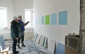 В строящейся туберкулезной больнице Ижевска про...